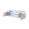RTV-kast EVA 180x40x56 wit/wit glanzend