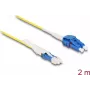 Glasvezelkabel DeLOCK 88306 CS stekker op LC duplex OS2 2 m