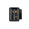 Friteuse SEVERIN FR 2468 S-Fry Duo Stack 2-in-1 kookcapaciteit, dualmandontwerp