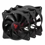 SAVIO BLADE X1 ventilatorset, 3 x 120 mm, 4-pins PWM, zwart