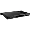 Akasa Galileo TU3 1U rackmount Thin Mini-ITX-behuizing, ventilatorloos, OEM, Zwart