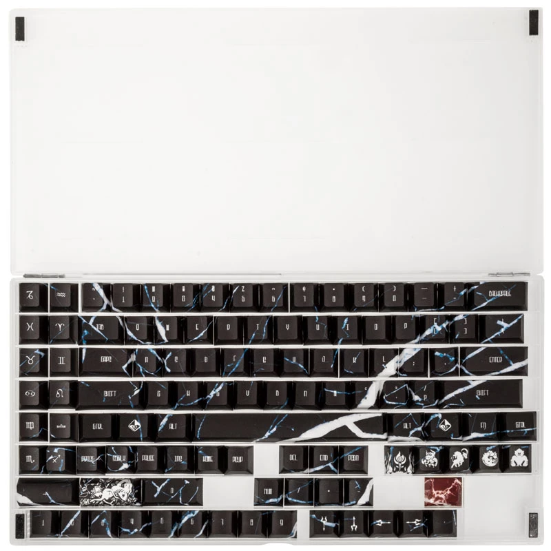 Keycap-set Traitors TARTARUS GAKC-372 US-layout, OEM-profiel, ABS-materiaal