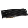 Sonnet M.2 8x4 Silent PCIe 4.0-kaart RAID 0 1 10