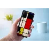 Hoes iKins voor Samsung Galaxy S20+ – zwart bedrukt design