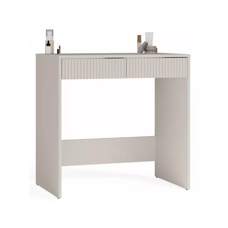 Bureaublad e shop MARINA 2S slank KASZMIR — compact bureau met 2 laden, smal profiel