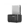 Harde-schijfdockingstation 2,5/3,5 USB 3.0 Natec Kangaroo Dual, kloonfunctie, voeding