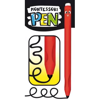 Montessori pen schrijfschool leerset met 18 borden