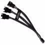 RGB-splitterkabel Alphacool 18679 zwart kunststof 150mm