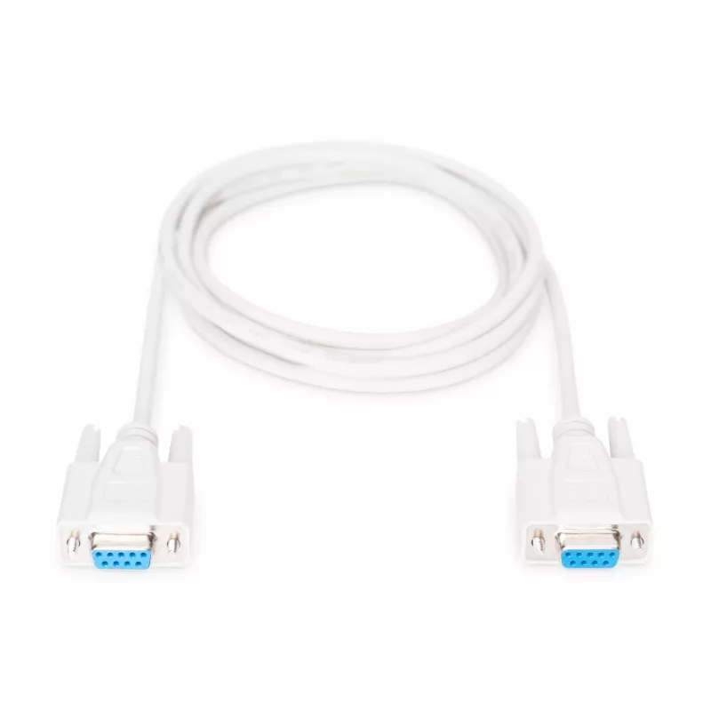 Digitus seriële verbindingskabel [1x D-SUB-bus 9pol. - 1x D-SUB-bus 9pol.] 2,00 m beige (AK-610106-020-E)