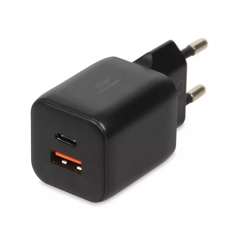 Externe voeding IBOX ILUC42B 12 V 2 A, 33 W, USB-A + USB-C PD3.0, QuickCharge 3.0, universeel
