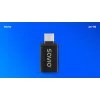 Savio AK-80 videokabel-adapter 0m USB Type-A USB Type-C zwart
