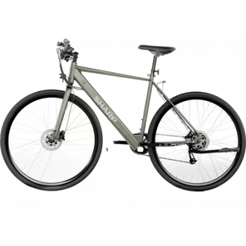 Sharp Gravel e-bike 250W motor app 70km groen glans