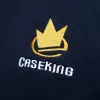 Caseking capuchon-zip-sweatshirt navy maat S
