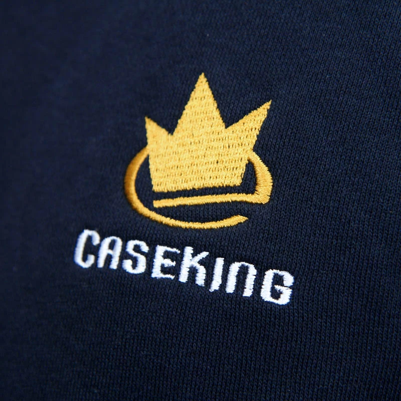 Caseking capuchon-zip-sweatshirt navy maat S