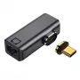 Magnetische adapter USB Type-C - RJ-45, 100/1000 Mb