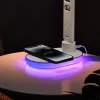 Tafellamp Hawk HW-LAMP03 wit RGB — verstelbare led-bureaulamp met RGB-verlichting