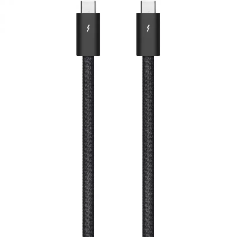 Thunderbolt-kabel Apple MC9C4ZM/A 1 m 120 Gbit/s zwart