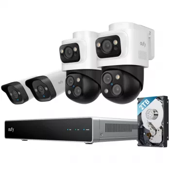 EUFY NVR-beveiligingssysteem S4 bullet-PTZ+ bullet camera (E8E00323)