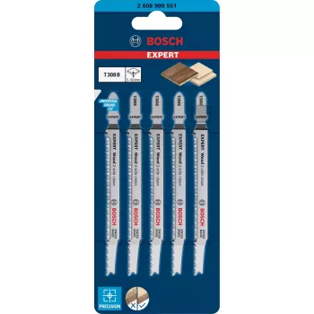 Bosch 2 608 900 551 decoupeerzaag-/figuurzaag-/reciprozaagblad decoupeerzaagblad hout koolstofstaal (HCS) 5 stuks