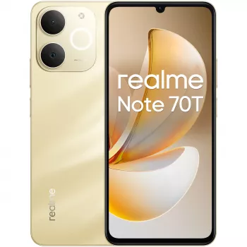 realme Note 70T 17,1 cm (6,74 inch) Dual SIM Android 15 4G USB Type-C 4 GB 128 GB 6000 mAh goud