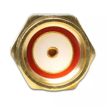Coaxkabel DeLOCK 88475 0,32m RP-SMA goud zwart