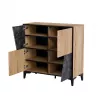 Cama 4D rek OVO 90x38xH90 eiken/beton