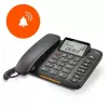 Gigaset DL380 vaste telefoon met snoer, zwart