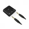 RØDE AI-Micro mobiele audio-interface, 2x 3,5 mm TRS/TRRS-ingangen, 3,5 mm hoofdtelefoonuitgang, USB-C, zwart