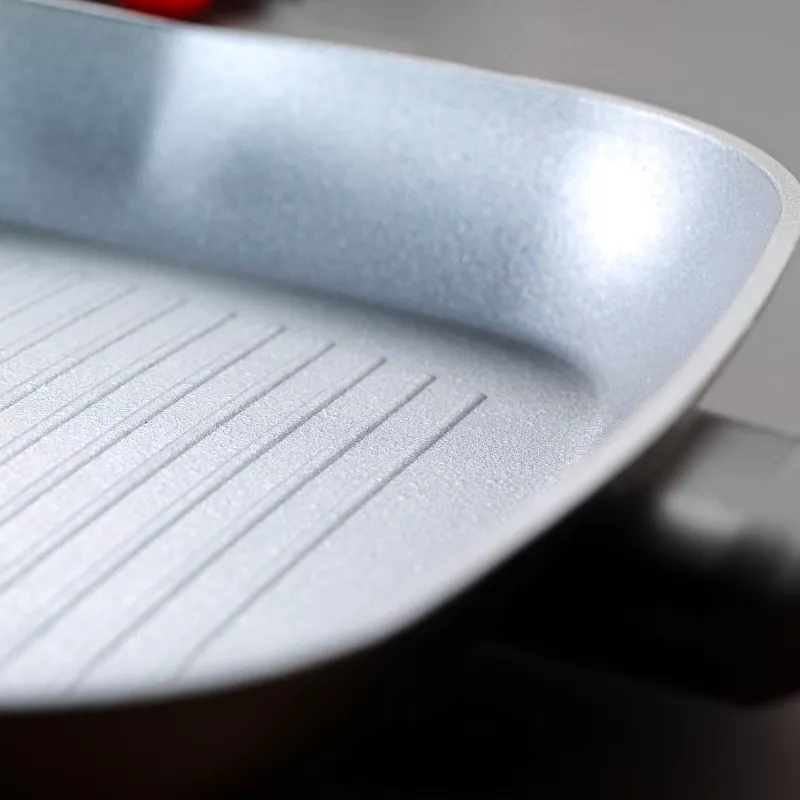 Griddle Russell Hobbs RH01861EU7 28 cm Crystaltech – antiaanbaklaag bakplaat, platte grillpan
