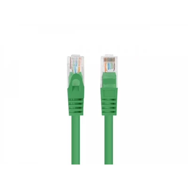 Fluke Passed Lanberg Patchkabel cat.6 UTP 1 m groen 10-pack