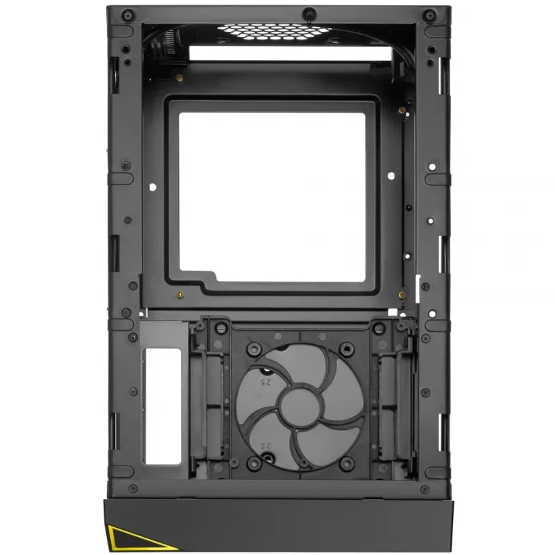 PC-behuizing Sharkoon SHARK ZONE C10 Mini-ITX zwart, geel