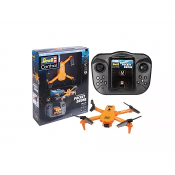 RC-quadrocopter REVELL Pocket Drone 23810 — 2,4 GHz, 4-kanaals afstandsbediening