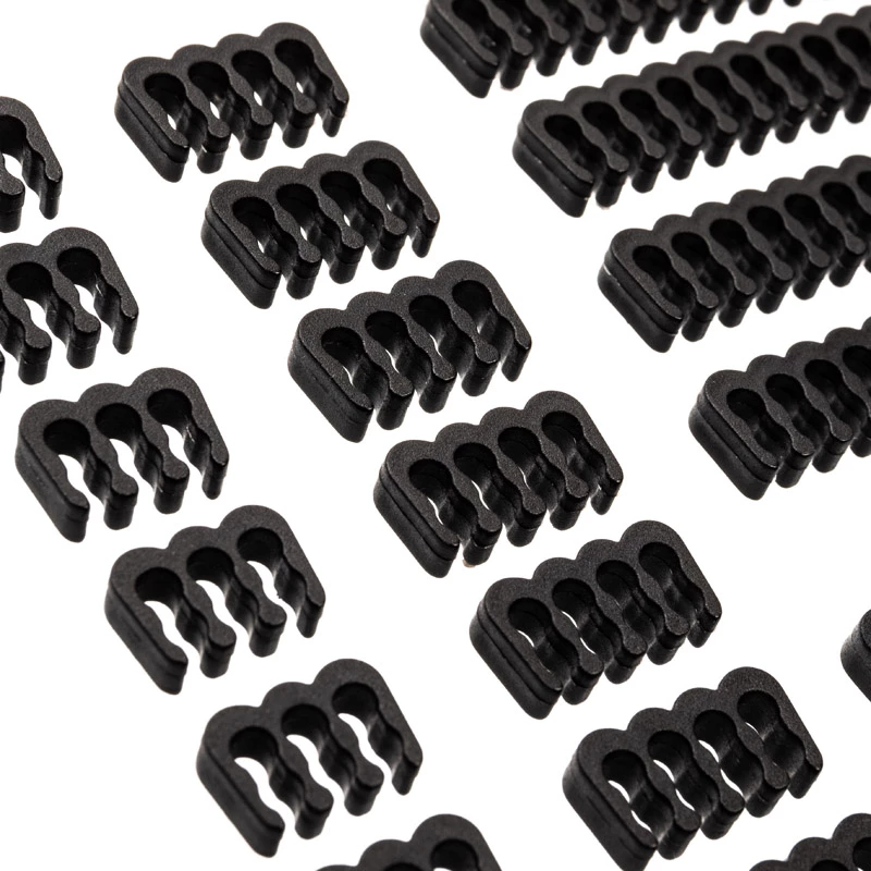 Akasa kabelkam-set - 3 mm zwarte kabelklem (AK-MX293)