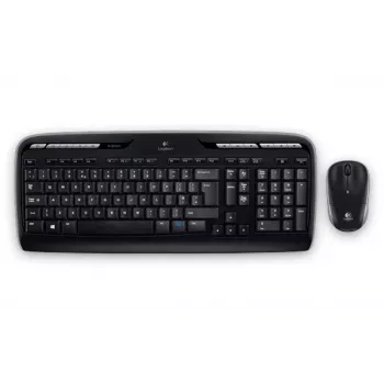 Logitech MK330 draadloos toetsenbord US zwart