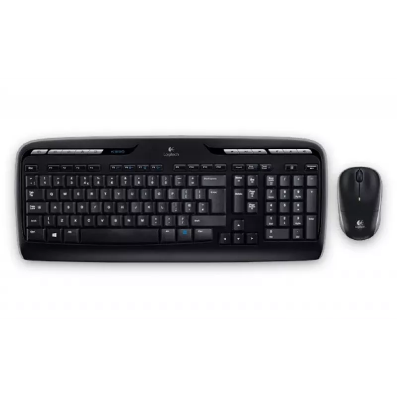Logitech MK330 draadloos toetsenbord US zwart