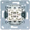 Lichtschakelaar Jung 531-41U, tuimelbediening, aluminium, 250 V, 10 A