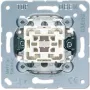 Lichtschakelaar Jung 531-41U, tuimelbediening, aluminium, 250 V, 10 A