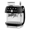 SMEG EGF03BLEU espressomachine. koffieautomaat 50s Style. zwart