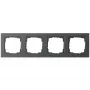 Gira E2 021423 4-voudig frame, antraciet