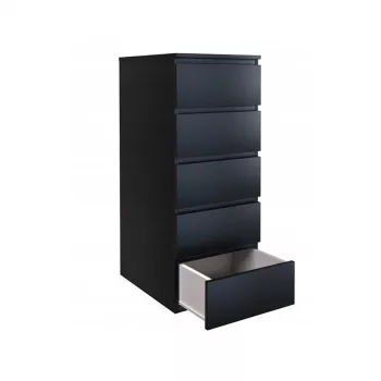 Topeshop W5 CZERŃ ladekast
