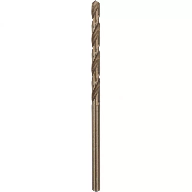 Bosch 2608585876 HSS-Co spiraalborenset, 3 mm, lengte 61 mm, cilindrische schacht, 10 stuks