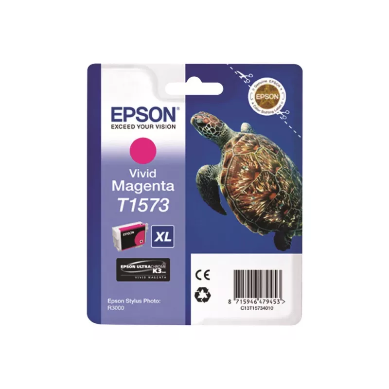 Inktpatroon Epson T1573 magenta