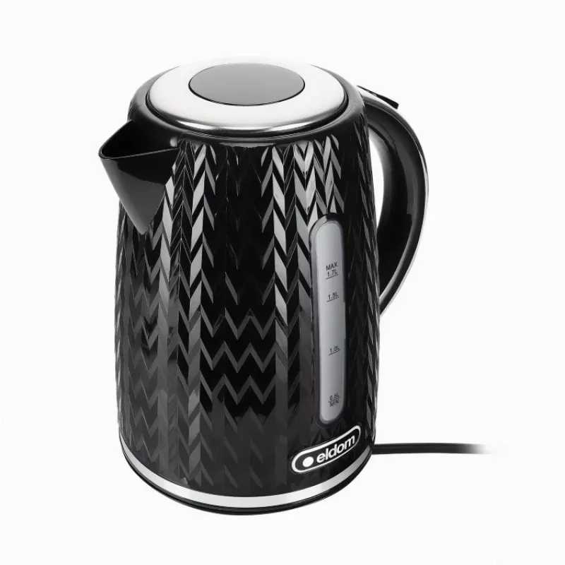 NELO waterkoker, 1,7 l inhoud, 2000 W, zwart