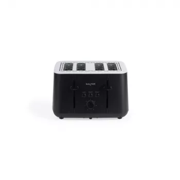 Salter EK5565MBLKFVDE Kuro 4-sneden toaster