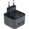Inter-Tech PD-2036 smartphone-oplader, zwart, AC, binnen