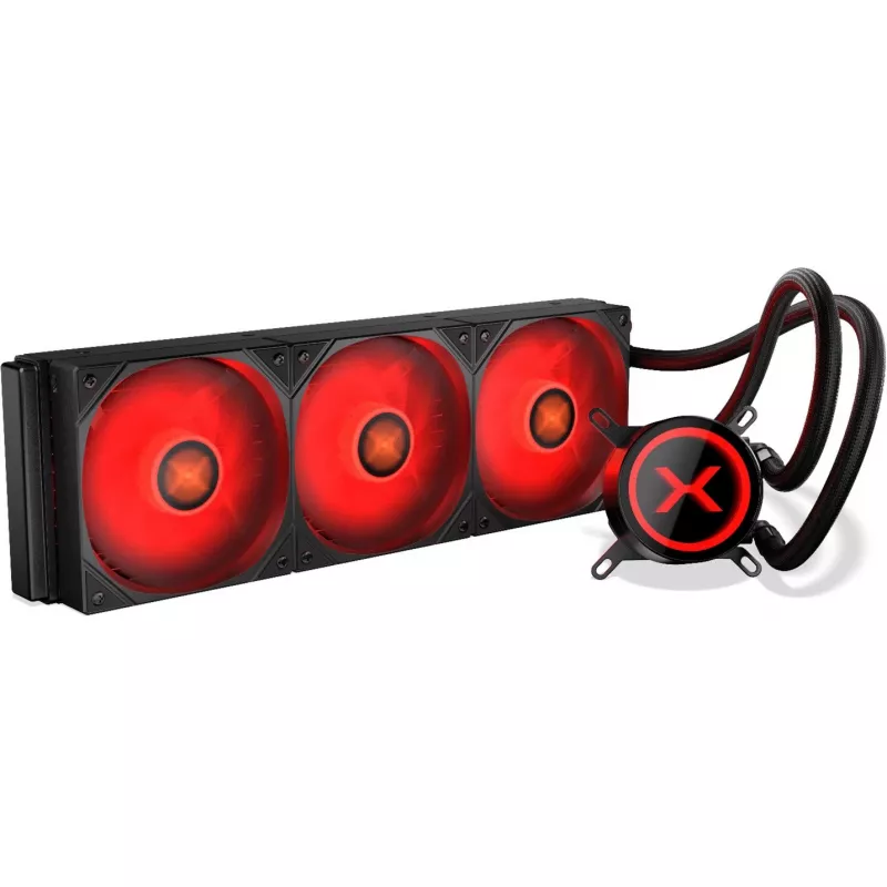 KRUX HydroX 360 ARGB AIO-waterkoeling, 360 mm, zwart