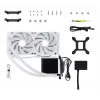 TRYX PANORAMA ARGB 240 processor vloeistofkoelingsset 12 cm wit 1 stuk
