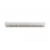 DIGITUS DN-91624S 24-poorts Cat6 afgeschermd patchpaneel, 1U 19 inch, grijs