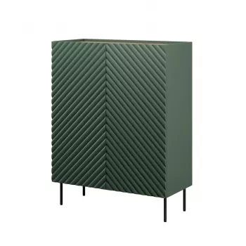 Rek cama meble ONDA ONDA 98×45×127 cm groen, staande wandkast