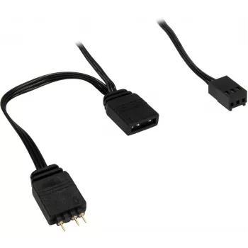 All-in-one-vloeistofkoeler Inter-Tech LC-120 RGB 12 cm zwart